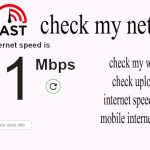 check my net speed